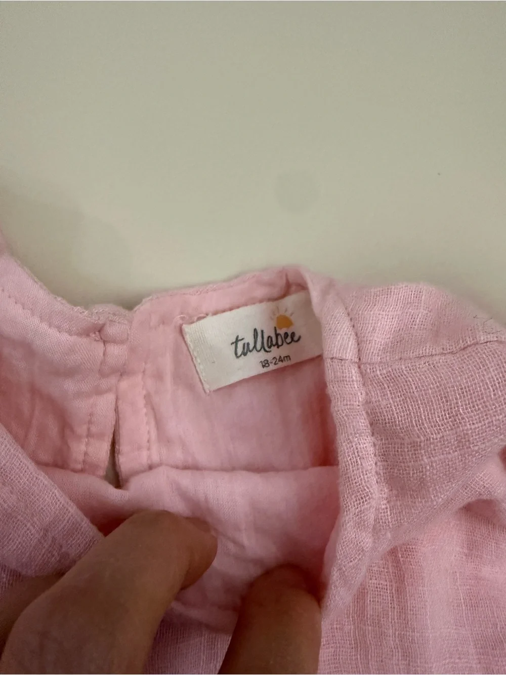 Tullabee Pink Babydoll Top & Bloomer Set 18-24M